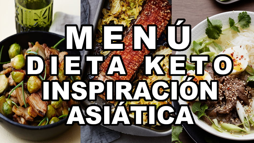 Dieta Keto Menú inspiración asiática - Plan de 7 días